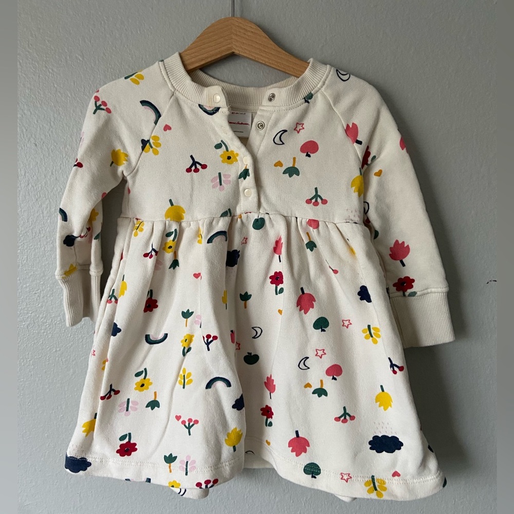 Hanna Andersson Long Sleeve Terry Dress